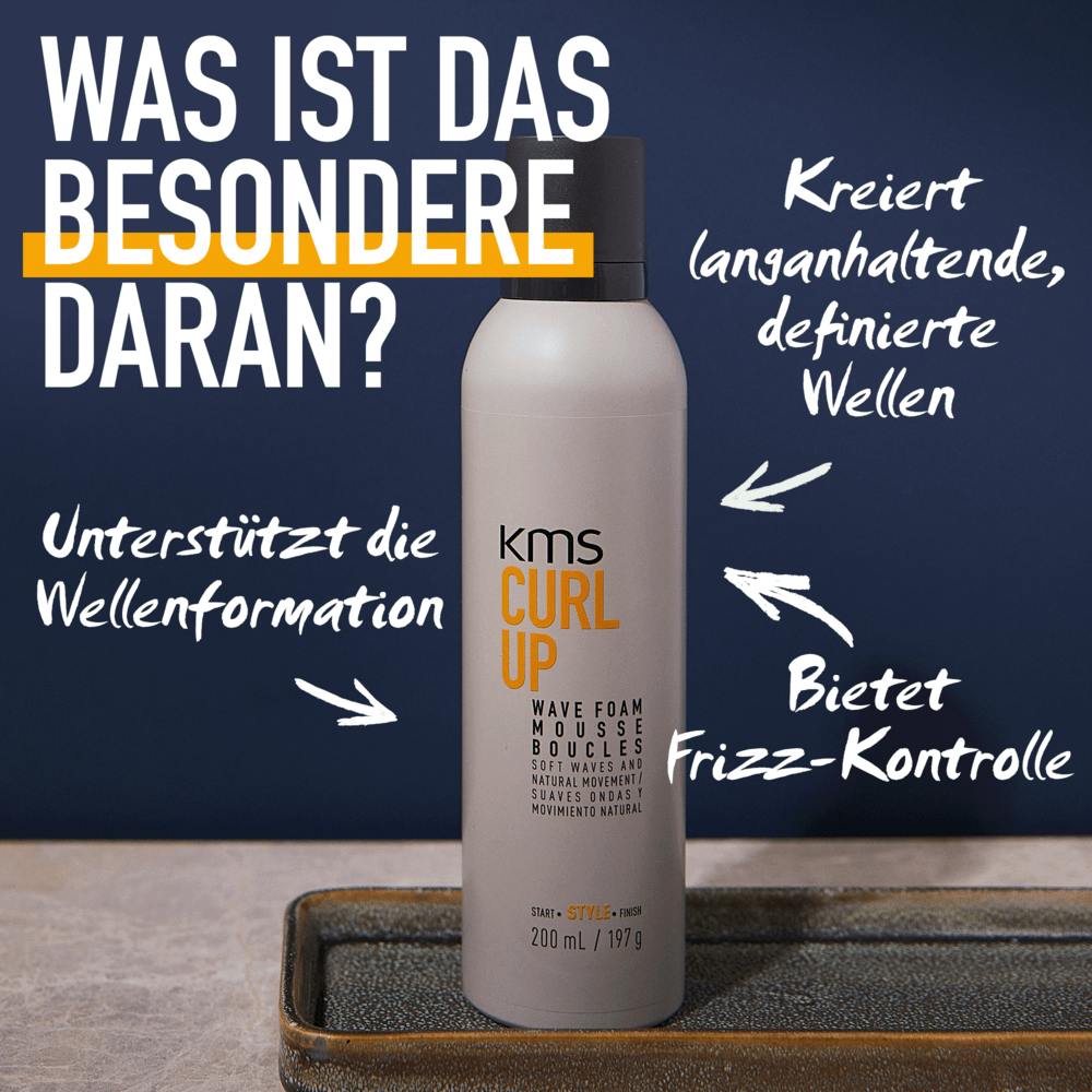 KMS CURLUP Wave Foam 200ml