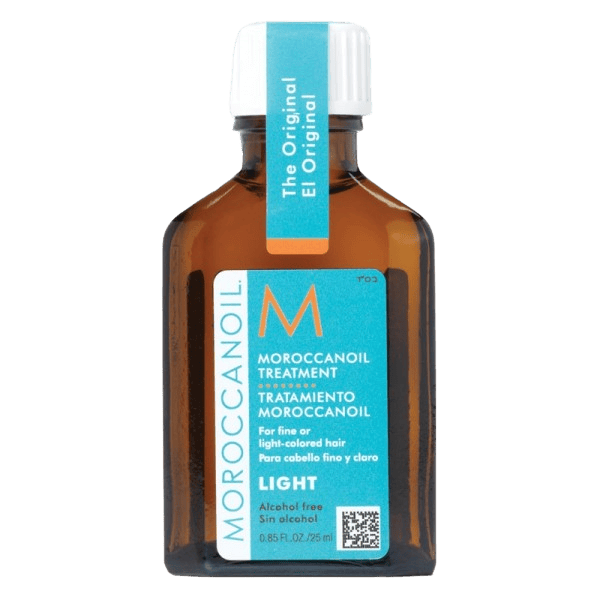 Moroccanoil Arganöl Light pflegt feines blondes Haar mit leichtem Glanz und ohne es zu beschweren
