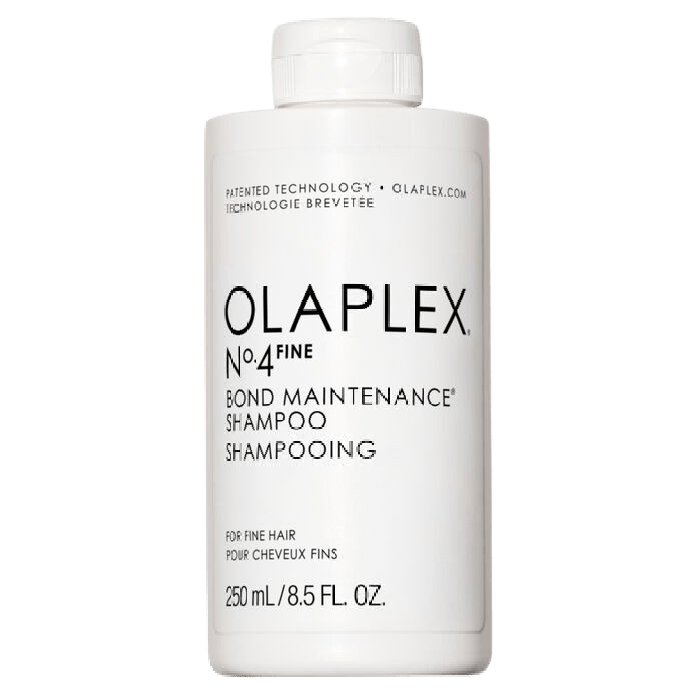 OLAPLEX N°4FINE Bond Maintenance Shampoo stärkt feines Haar, verleiht Volumen und Glanz. Für gesundes, kräftiges Haar – jetzt entdecken!