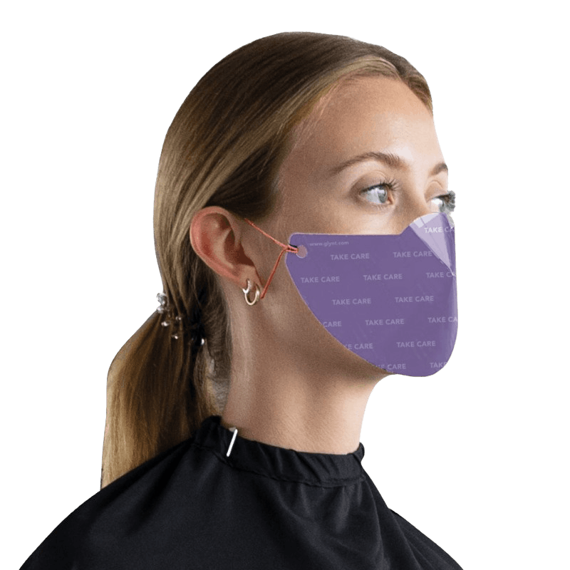 Einweg-Gesichtsmasken Hygienischer Mund- und Nasenschutz aus Papier (50 Stk.)