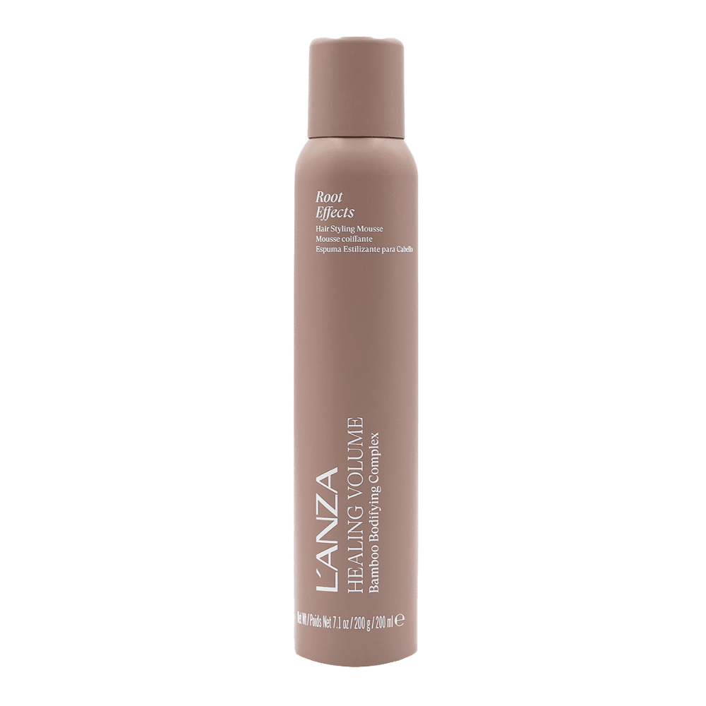Lanza Healing Volume Root Effects verleiht feinem Haar sichtbar mehr Ansatzvolumen und starken Halt beim Föhnen
