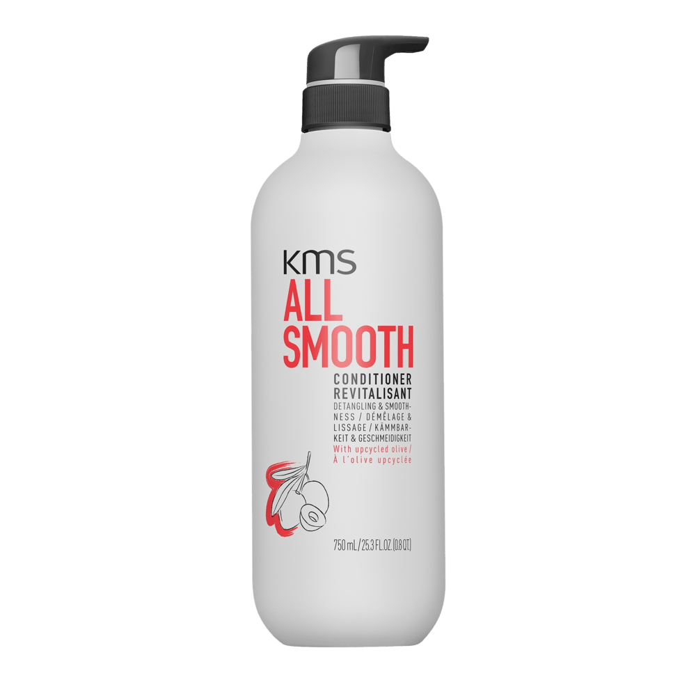 KMS ALLSMOOTH Conditioner 750 ml pflegt und glättet das Haar intensiv, verleiht Geschmeidigkeit und gesunden Glanz