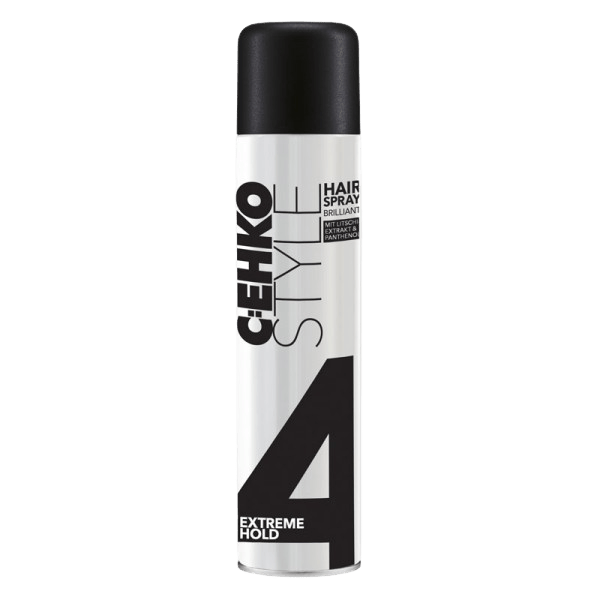 C:EHKO Hairspray Brilliant für extra starken Halt mit UV-Schutz und Panthenol für langanhaltende Stylings
