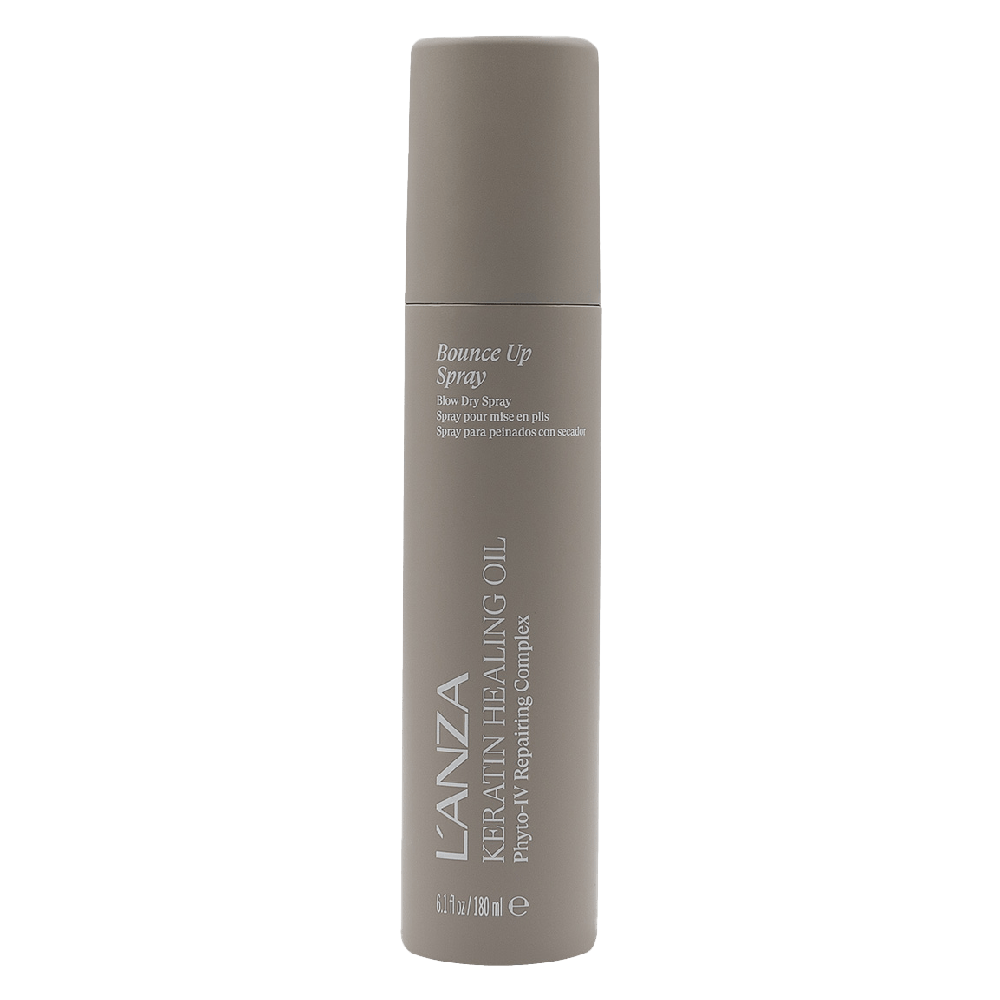 L’ANZA Keratin Healing Oil Bounce Up Spray verleiht feinem Haar Volumen, Glanz und Schutz beim Föhnen