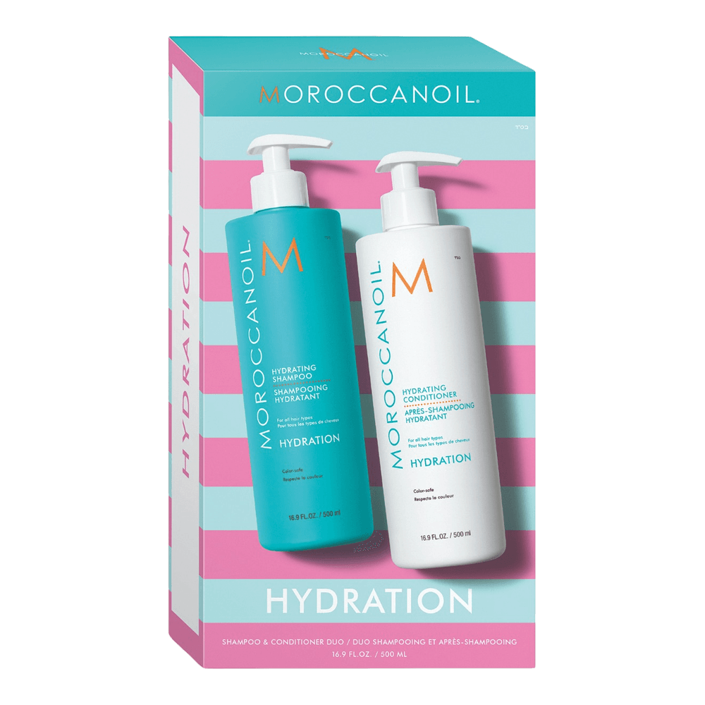 MOROCCANOIL Hydrating Shampoo & Conditioner Duo für intensive Feuchtigkeit, geschmeidiges Haar und natürlichen Glanz