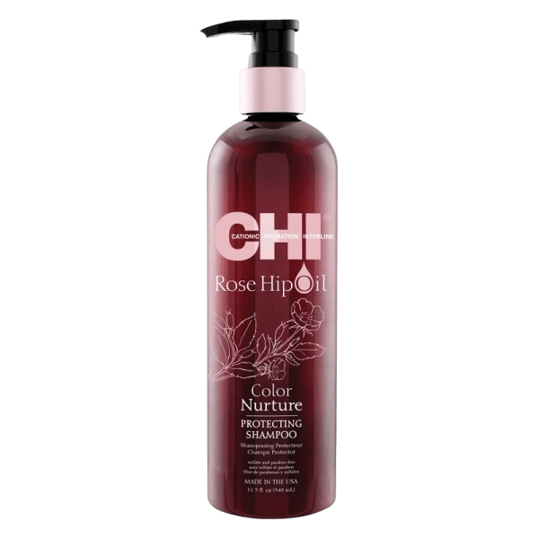 CHI Rose Hip Oil Color Nurture Protecting Shampoo 340ml
