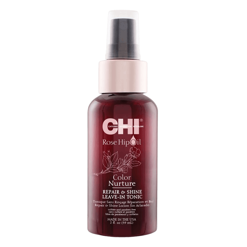 CHI Rose Hip Oil Color Nurture Repair & Shine Leave-In Tonic 59ml