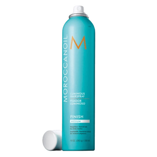 Moroccanoil Luminous Hairspray Medium sorgt für flexiblen Halt und glänzendes, natürlich bewegliches Haar