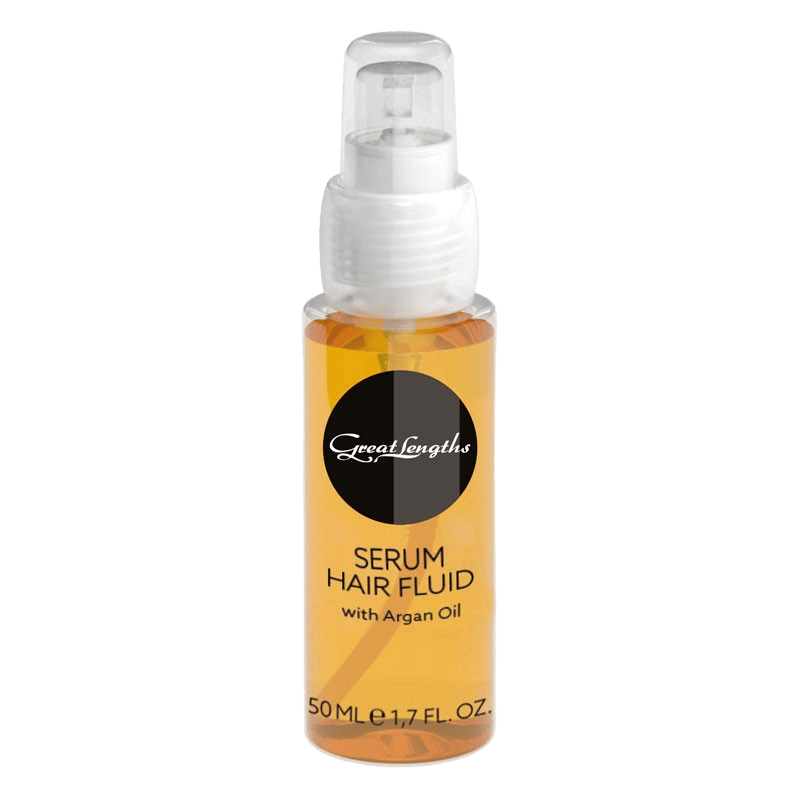 Great Lengths Serum Hair Fluid mit Arganöl für geschmeidiges Haar und glänzende Extensions