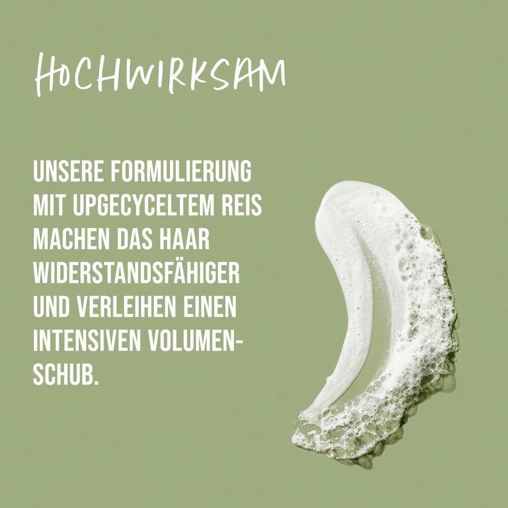 KMS ADDVOLUME Wirksamkeit zeigt Ergebnis mit stärkerem, volleren und gesünder aussehendem Haar