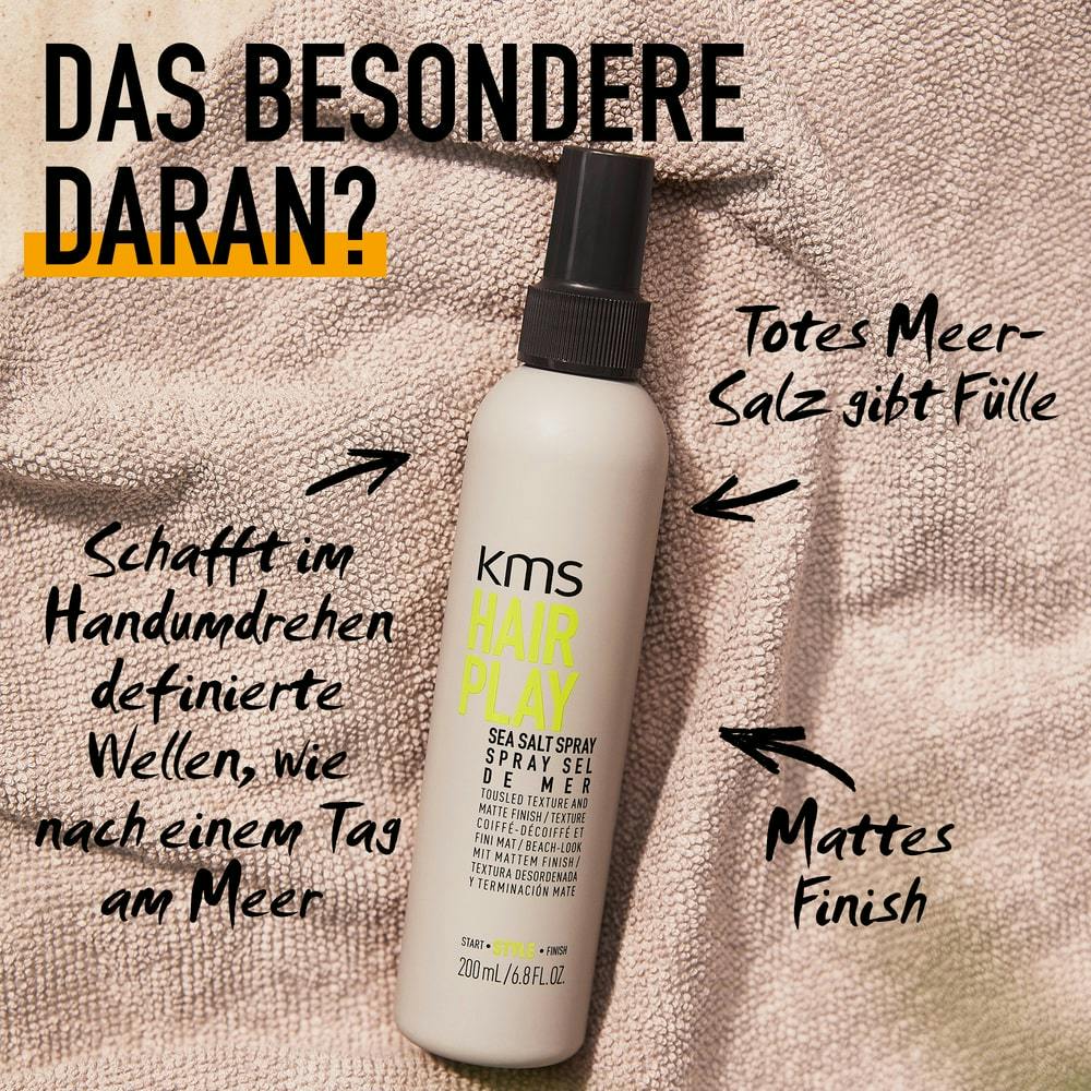 KMS HAIRPLAY Sea Salt Spray 200ml