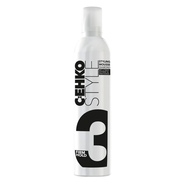 C:EHKO Styling Mousse Diamond Schaumfestiger für starkes Volumen, flexiblen Halt und Antifrizz-Schutz