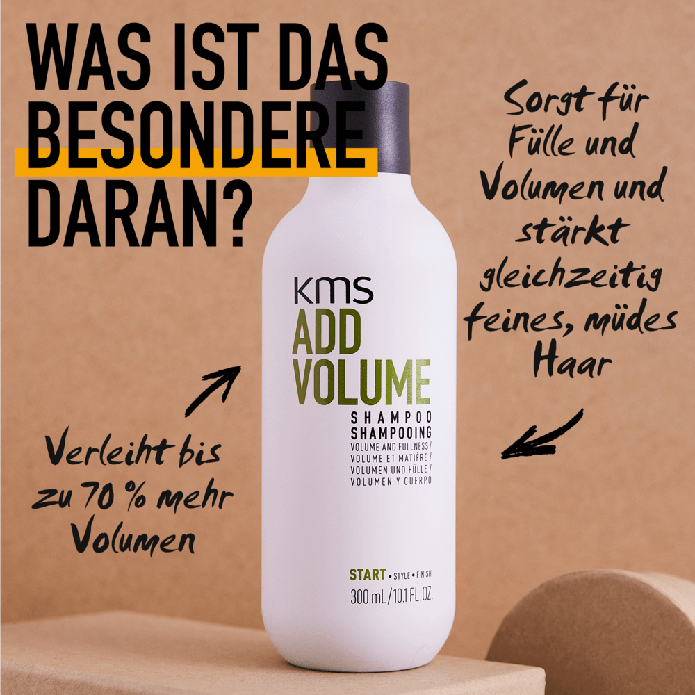 KMS ADDVOLUME Shampoo 300ml