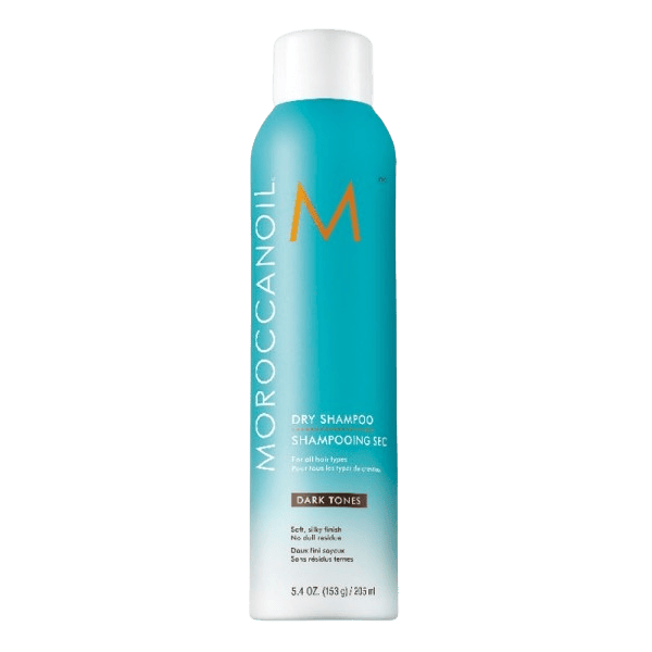 Moroccanoil Dry Shampoo Dark Tones erfrischt dunkles Haar, verleiht Volumen und pflegt mit Arganöl ohne Rückstände