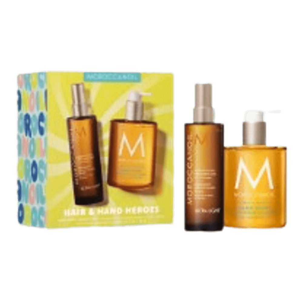 MOROCCANOIL Hair & Hand Heroes MIST Set mit leichtem Arganöl-Spray und Handseife für die tägliche Pflege