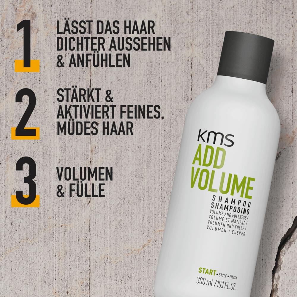 KMS ADDVOLUME Shampoo 300ml