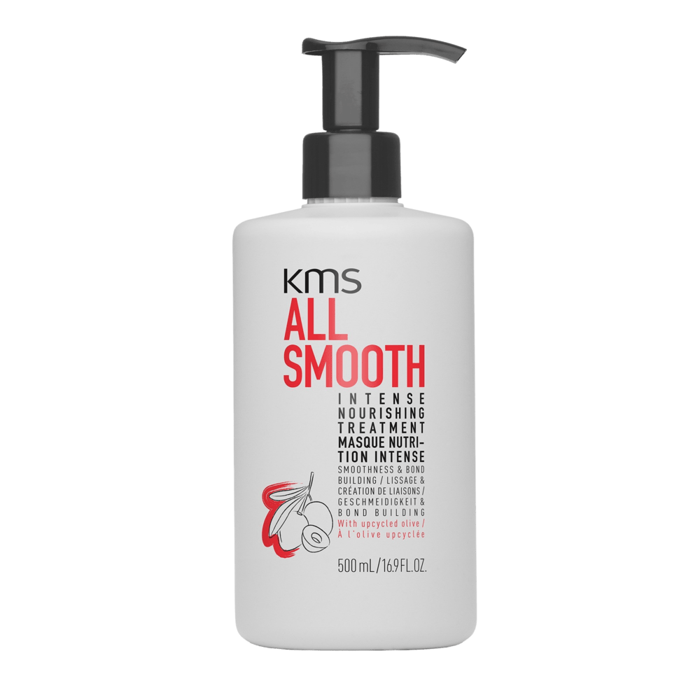 KMS ALLSMOOTH Intensive Nourish Treatment 500ml pflegt trockenes Haar intensiv, stärkt die Struktur und sorgt für Geschmeidigkeit und Glanz