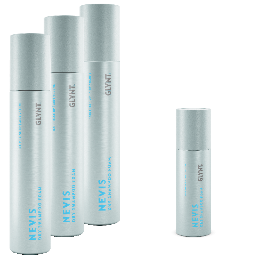 3+1 Angebot GLYNT NEVIS Dry Shampoo Foam