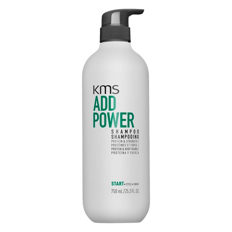KMS ADDPOWER Shampoo 750ml Pumpflasche Kabinett