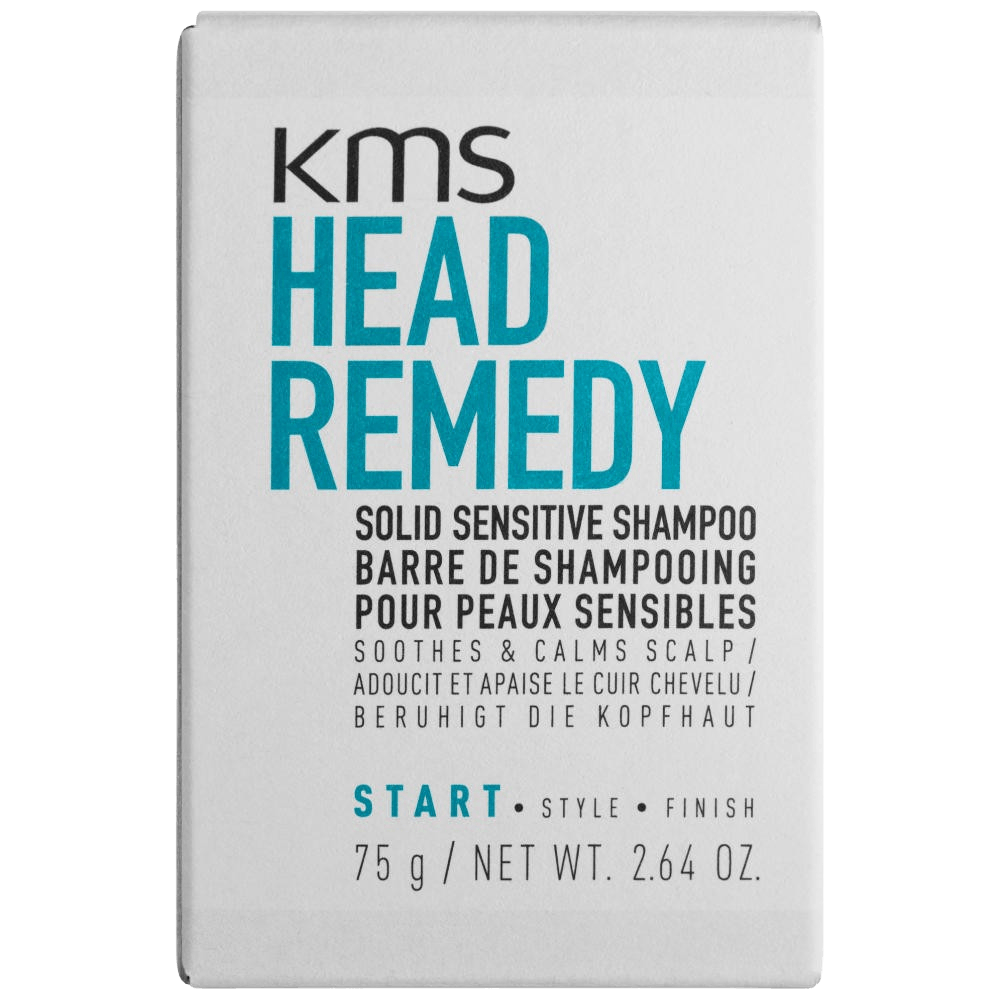 KMS HEADREMEDY Solid Sensitive Shampoo 75g mit KEEPER