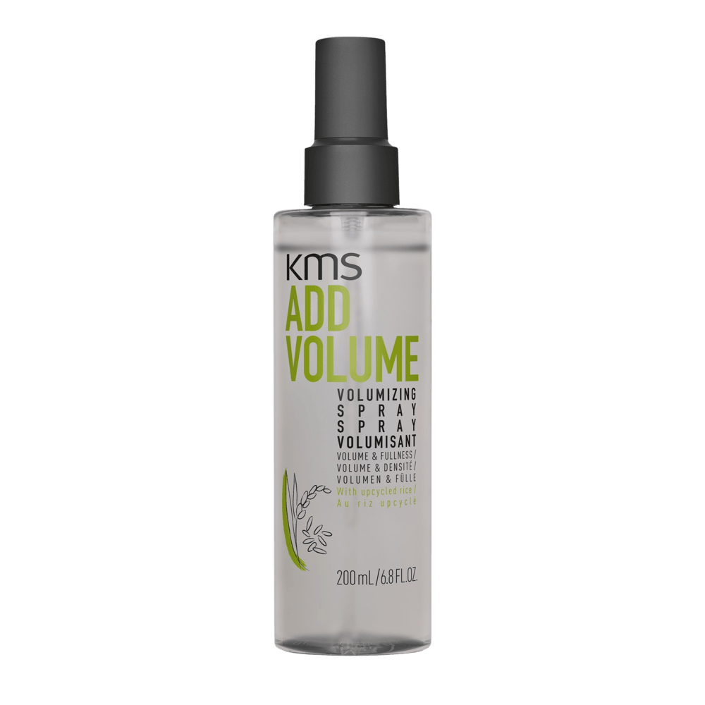 KMS Volumizing Spray verleiht feinem Haar mehr Volumen und schützt es beim Föhnen bis 230 Grad