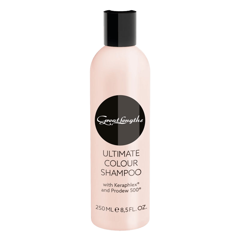 Great Lengths Ultimate Colour Shampoo für coloriertes Haar mit Farbschutz und Glanzpflege für längere Farbbrillanz