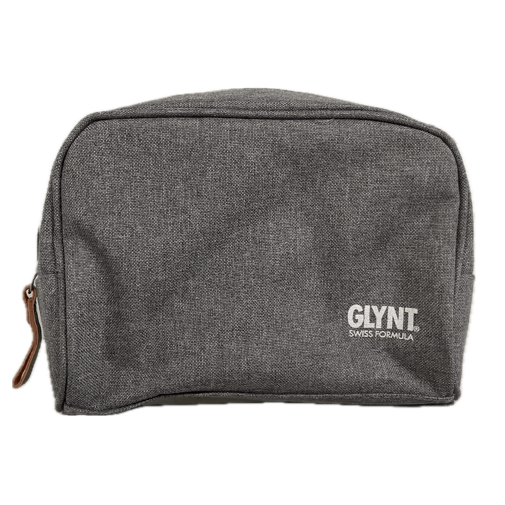 GLYNT Kosmetiktasche Canvas grau