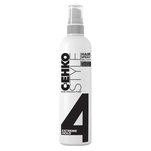 C:EHKO Hairspray Brilliant NONAEROSOL für extra starken Halt mit Panthenol und UV-Schutz ohne Verkleben