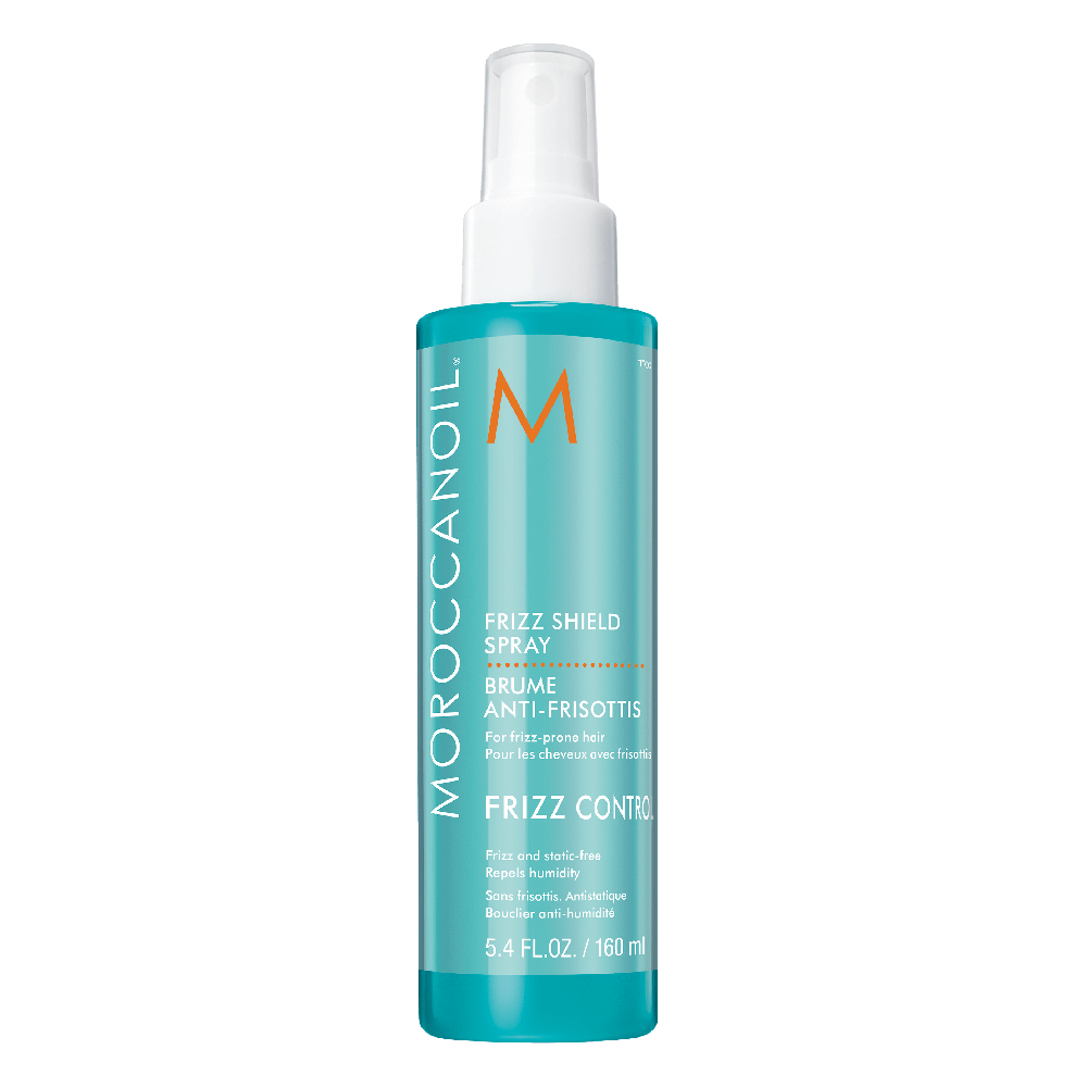 MOROCCANOIL Frizz Shield Spray glättet das Haar, schützt vor Frizz und verleiht seidig glänzendes Finish
