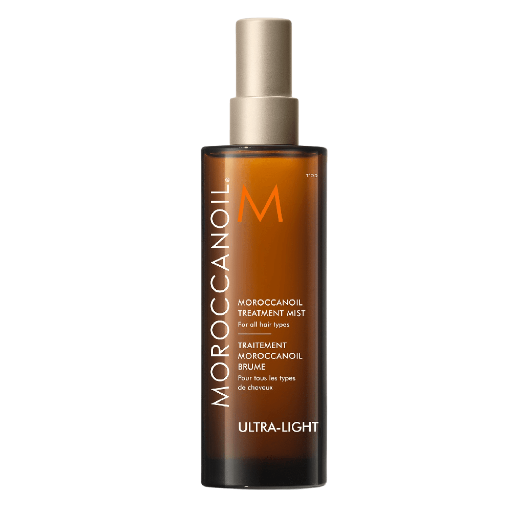 Moroccanoil Treatment Mist: ultraleichtes Arganöl-Spray, glättet Frizz, sorgt für Glanz und Hitzeschutz; ideal für feines Haar.]