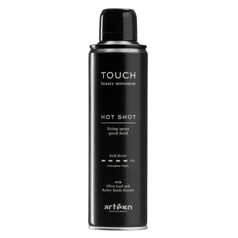 Artègo Touch Hot Shot Haarspray für flexiblen Halt, Anti Frizz Schutz und langanhaltendes Styling
