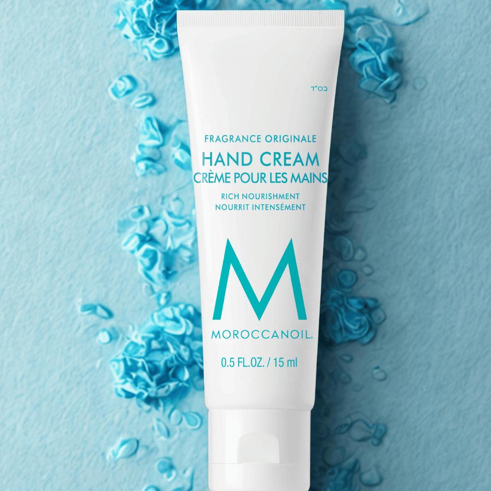 Moroccanoil Handcreme 15ml in handlicher Reisegröße für intensive Pflege trockener Hände unterwegs
