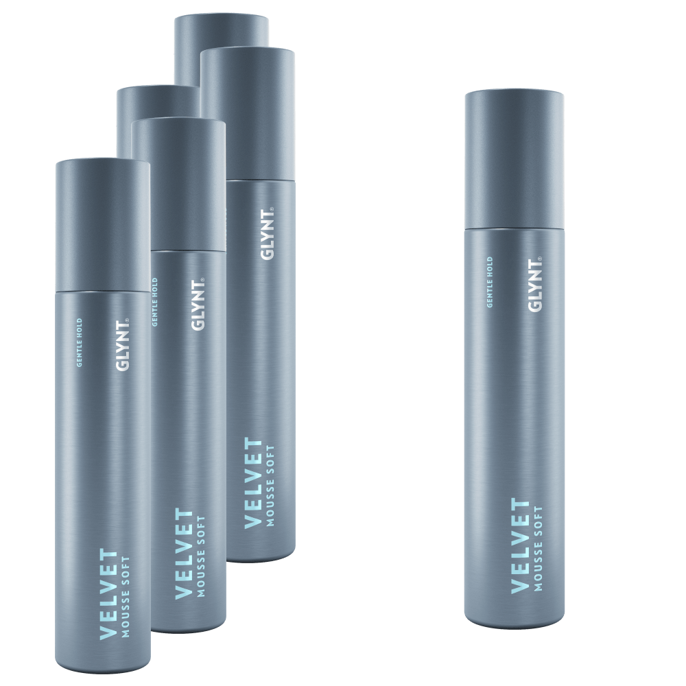 5+1 Angebot GLYNT VELVET Mousse soft 500ml