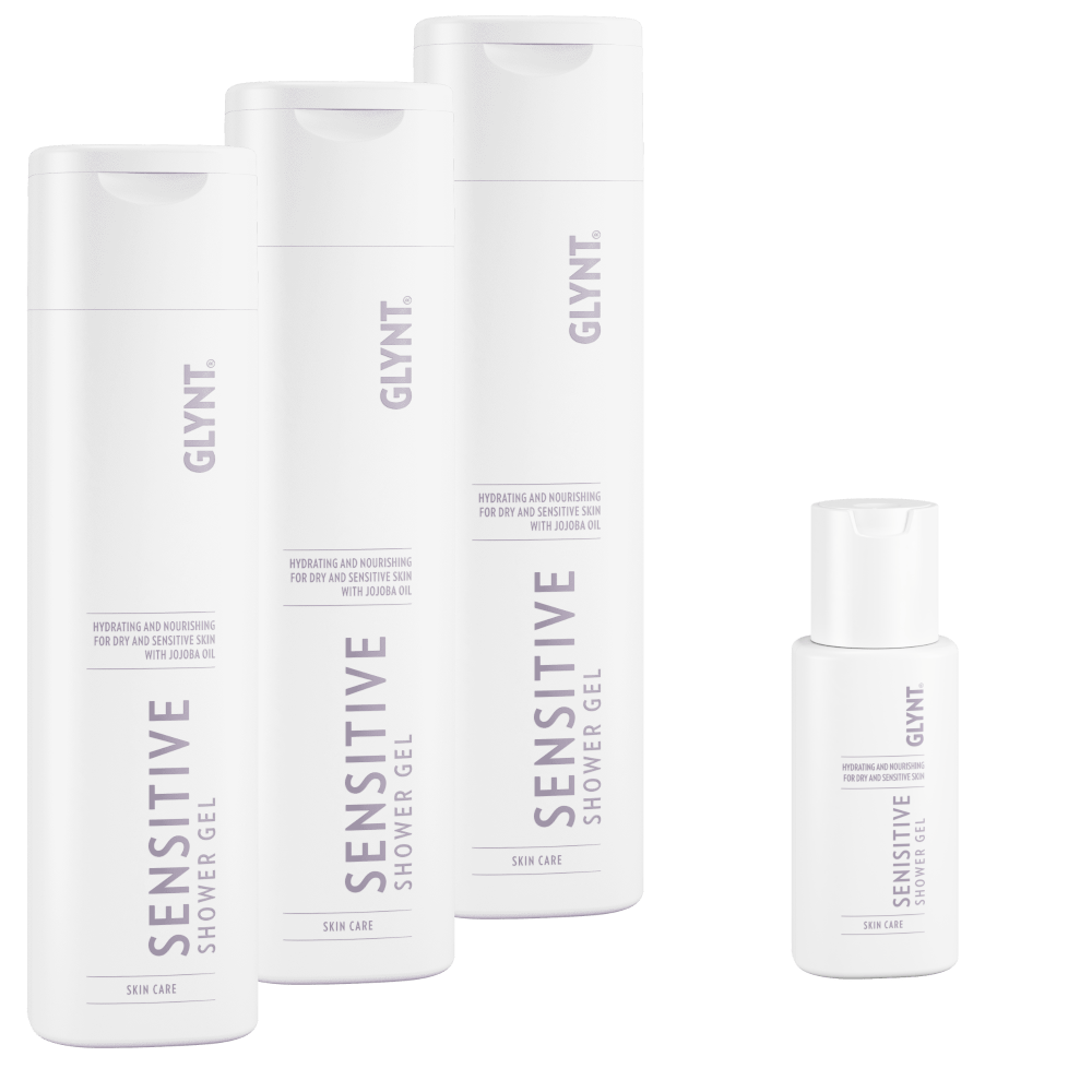 3+1 Angebot GLYNT SENSITIVE Shower Gel