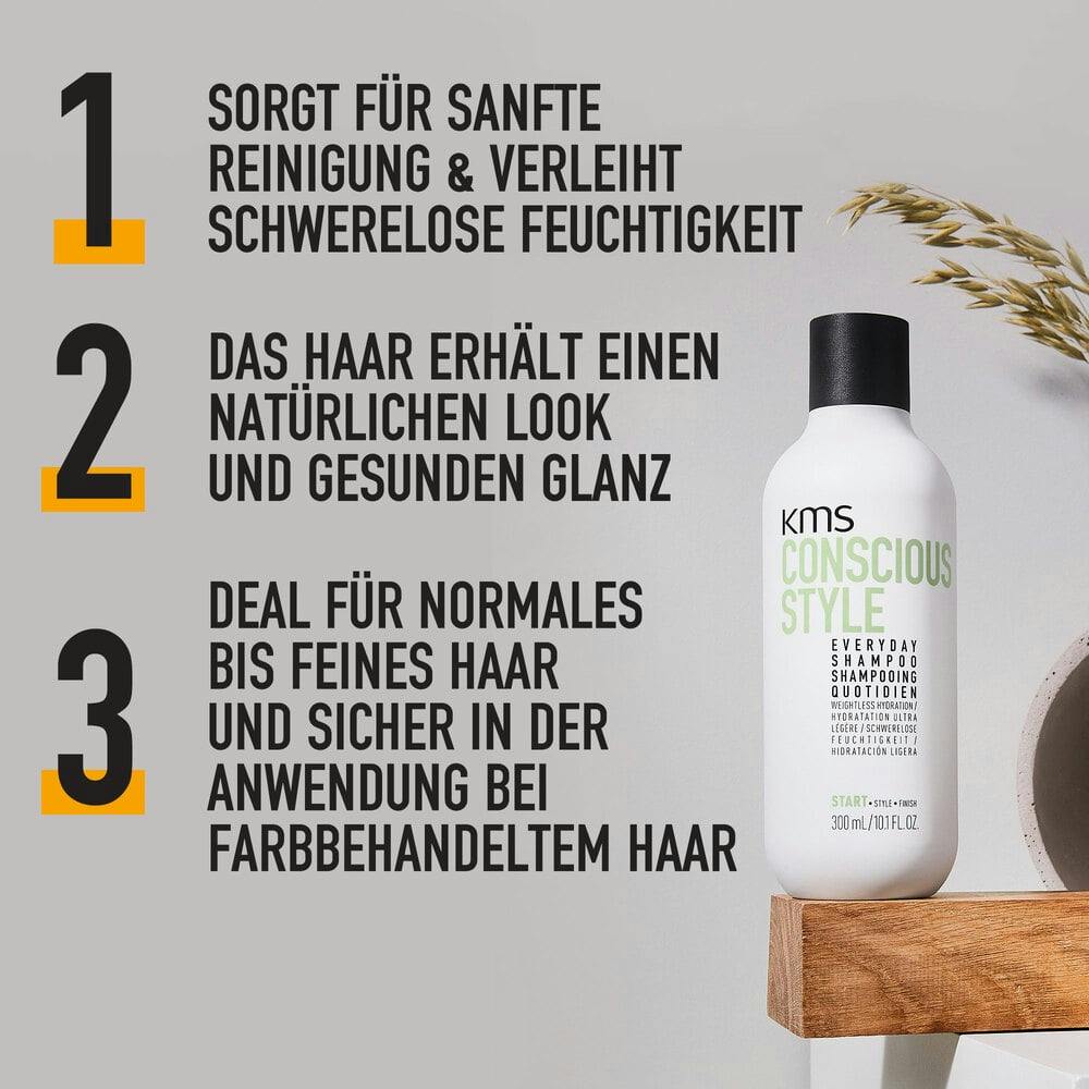 KMS CONSCIOUSSTYLE Everyday Shampoo 300ml