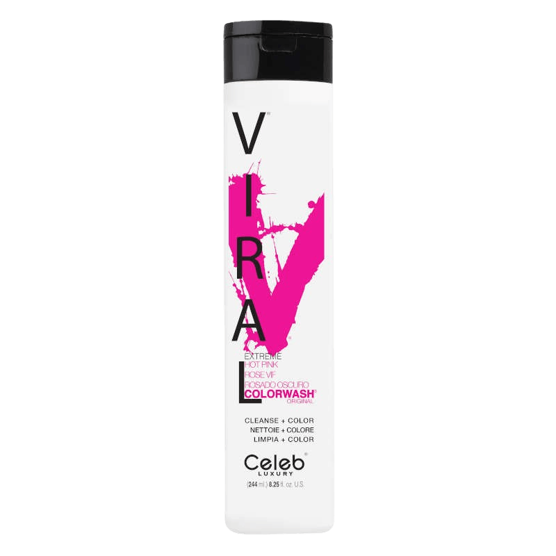 Celeb Viral Extreme Hot Pink Colorwash 244ml