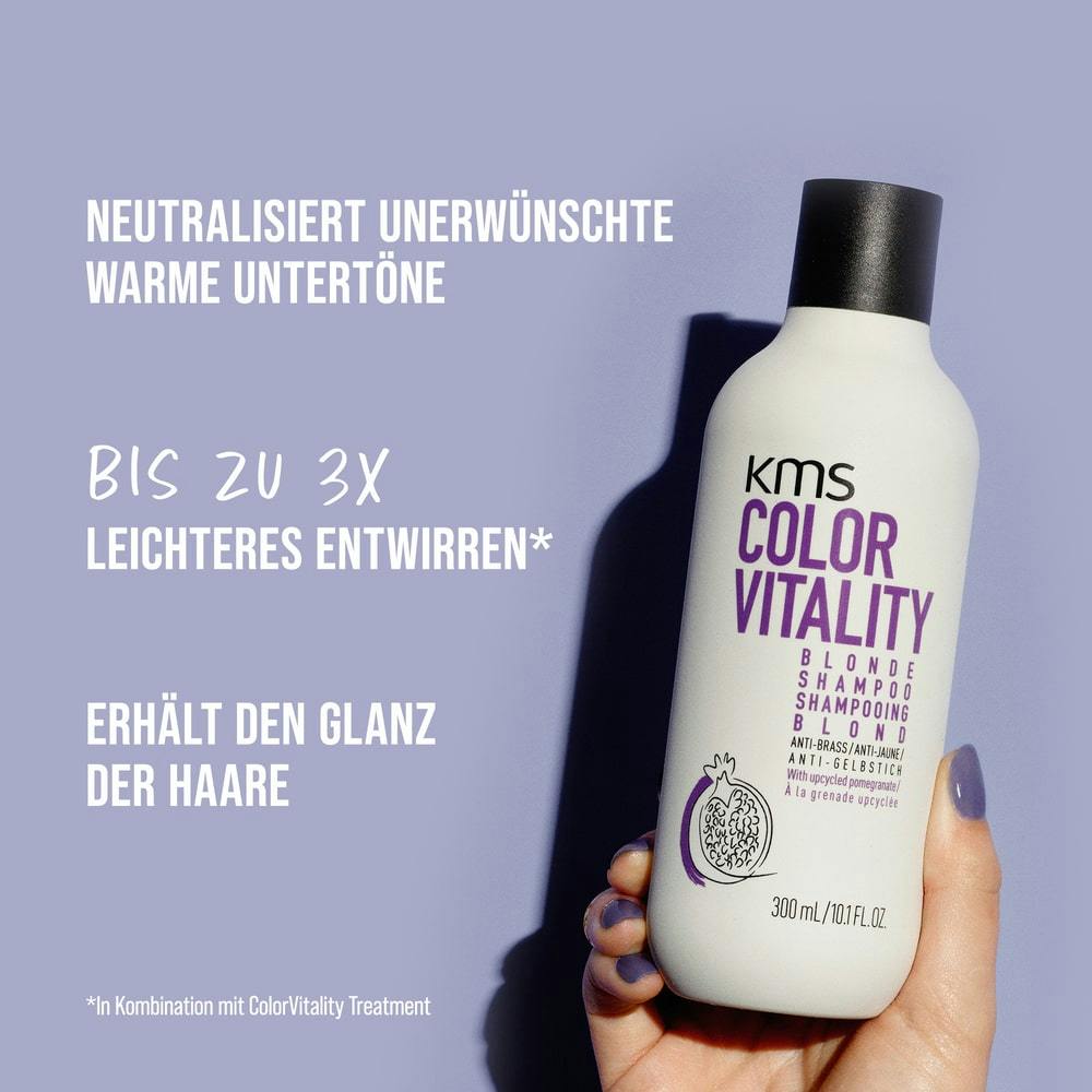 KMS COLORVITALITY Blonde Shampoo 300ml