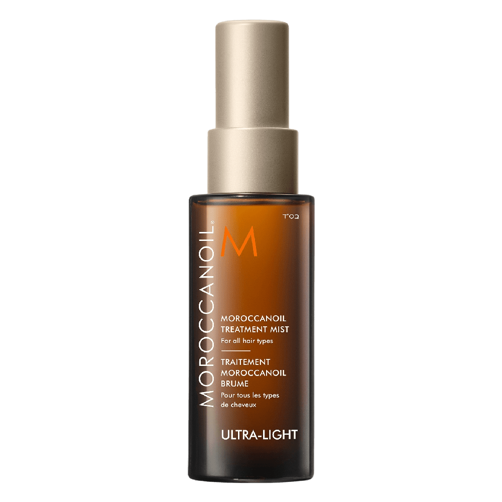 Moroccanoil Treatment Mist Travel Size: leichtes Arganöl-Spray für unterwegs, glättet Frizz, verleiht Glanz und Hitzeschutz.