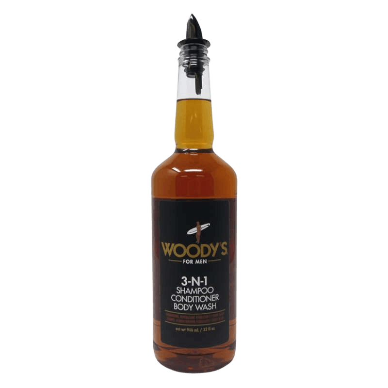WOODY'S 3-in-1 Shampoo Conditioner Body Wash 946ml