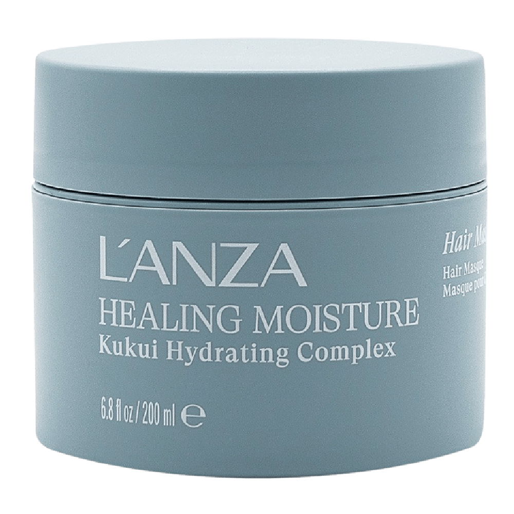 Lanza Healing Moisture Hair Masque spendet trockenem und sprödem Haar intensive Feuchtigkeit und macht es weich und glänzend