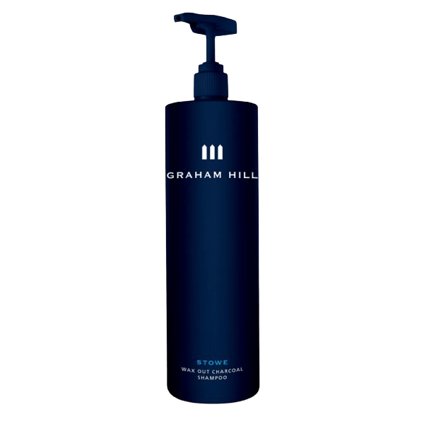 Graham Hill STOWE Wax Out Charcoal Shampoo Vorteilsgröße für intensive Entfernung von Stylingrückständen mit Aktivkohle
