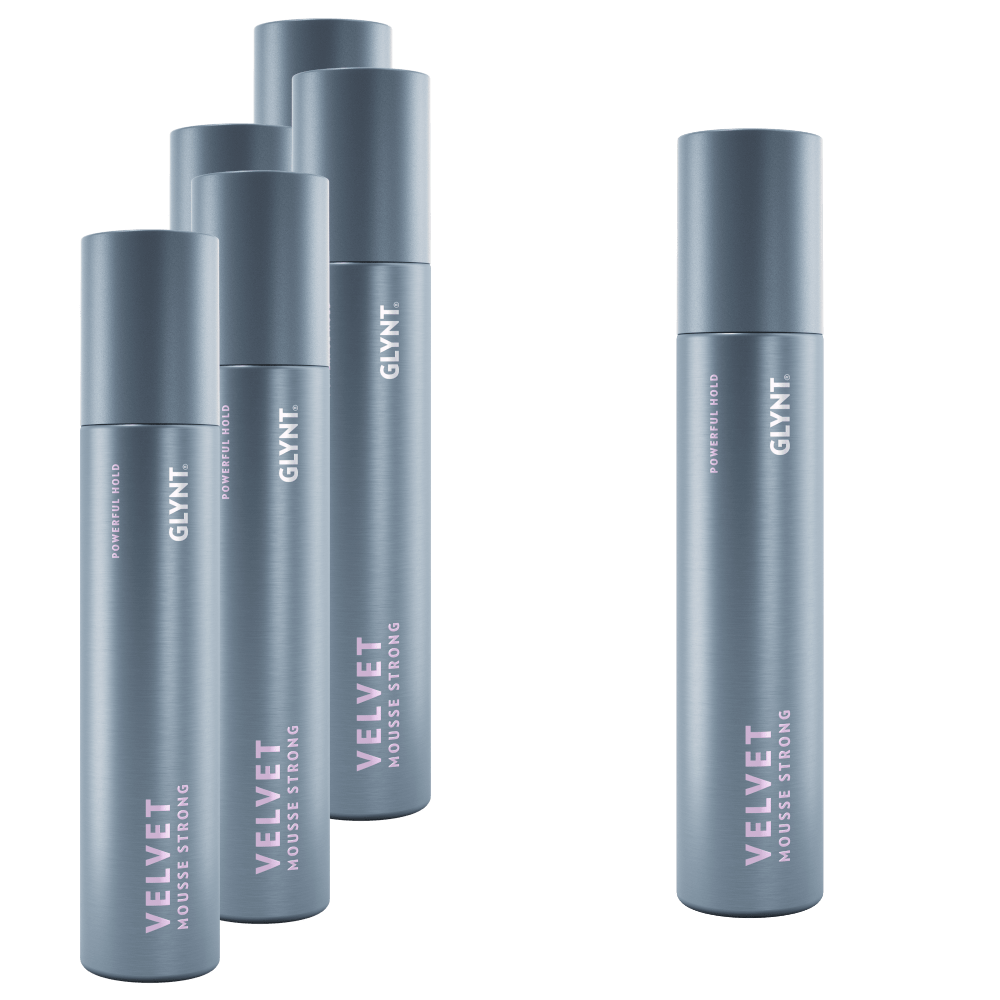 5+1 Angebot GLYNT VELVET Mousse strong 200ml