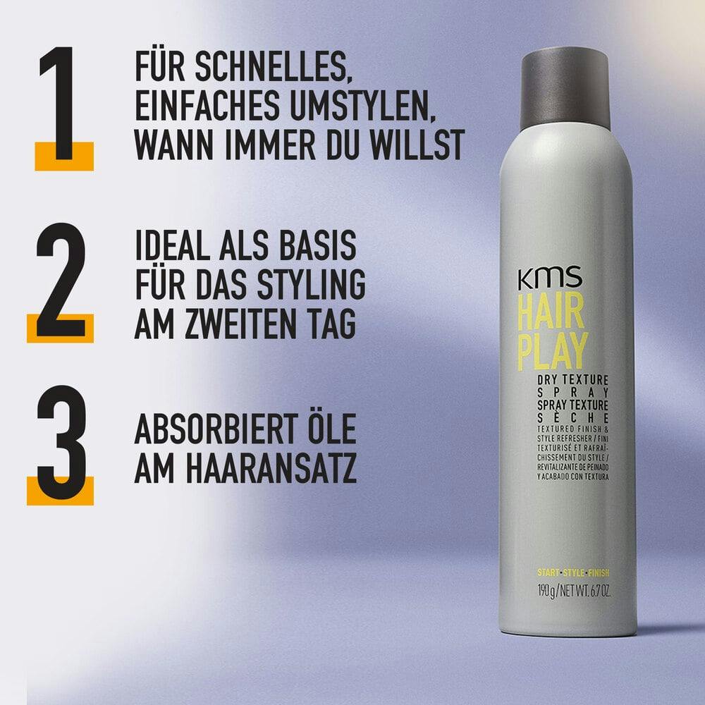 KMS HAIRPLAY Dry Texture Spray 250ml