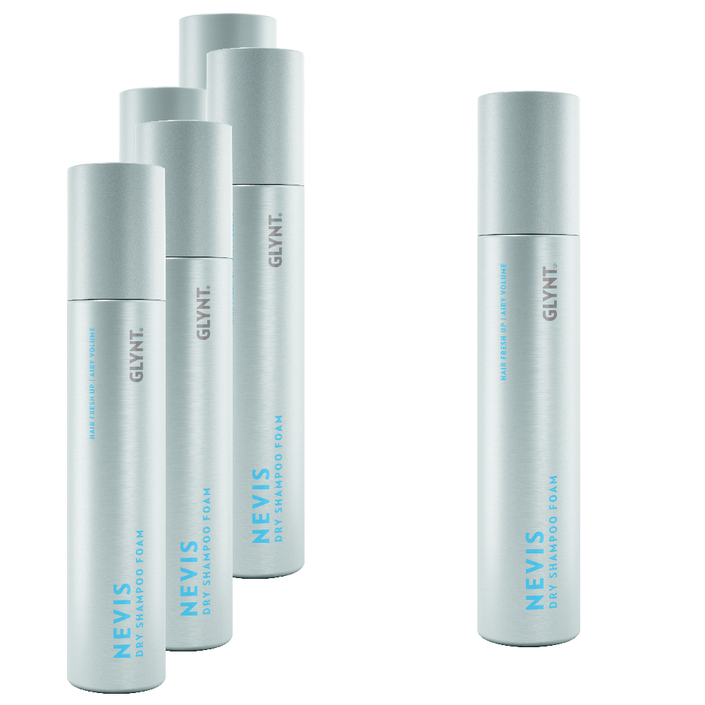 5+1 Angebot GLYNT NEVIS Dry Shampoo Foam 200ml