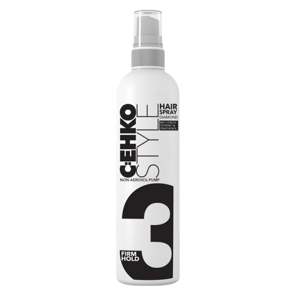 C:EHKO Hairspray Diamond NONAEROSOL für starken flexiblen Halt mit Panthenol und UV-Schutz ohne Verkleben