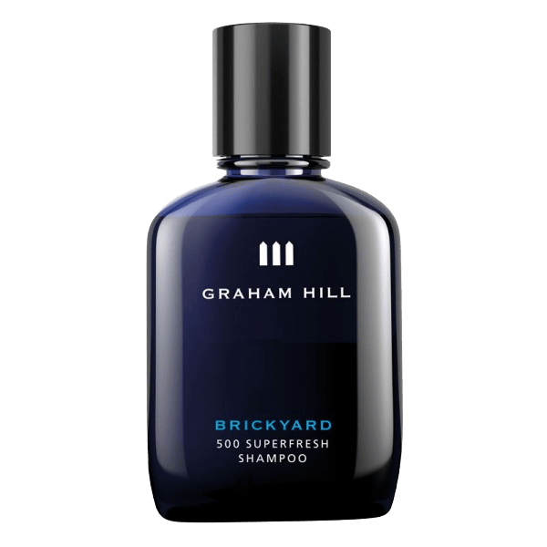 Graham Hill BRICKYARD 500 Superfresh Shampoo für tägliche Haarwäsche mit Koffein für frische Kopfhaut und mehr Volumen