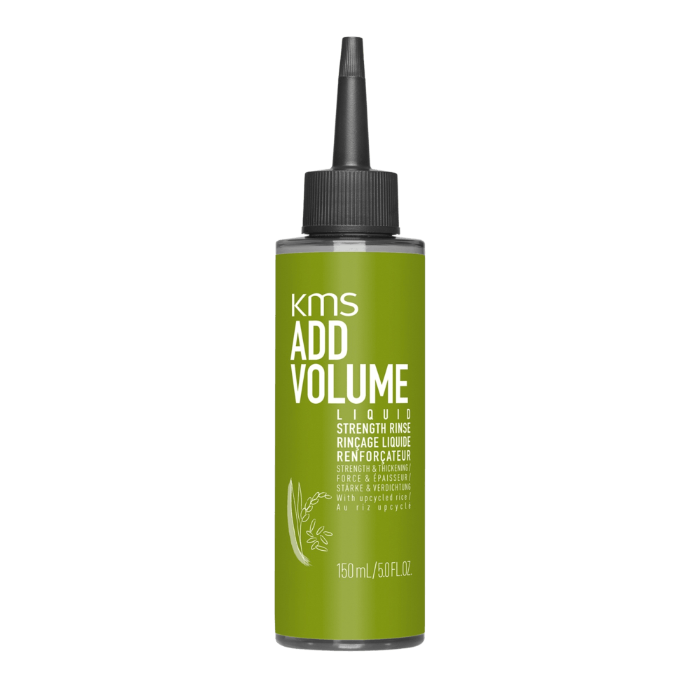 KMS ADDVOLUME Liquid Strengthening Rinse stärkt feines Haar und sorgt für mehr Volumen und Glanz