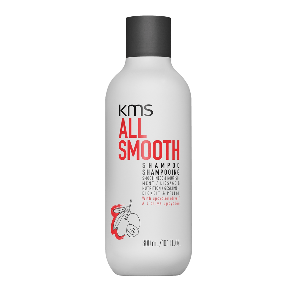 KMS ALLSMOOTH Shampoo für glattes, geschmeidiges Haar mit reduziertem Frizz und natürlichem Glanz