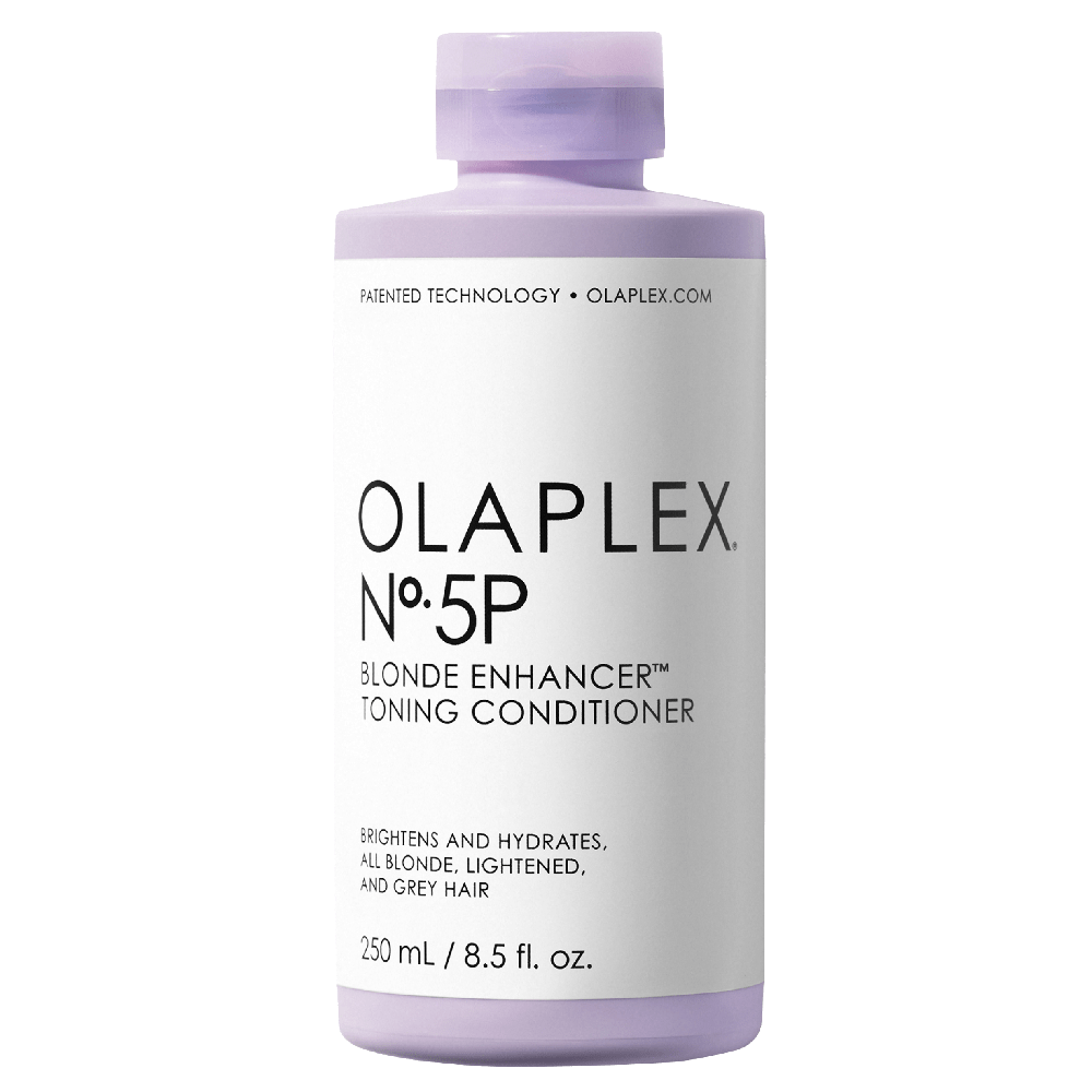 Olaplex Nº5P Blonde Enhancer Toning Conditioner für kühles Blond, pflegt und neutralisiert Gelbstich im Haar