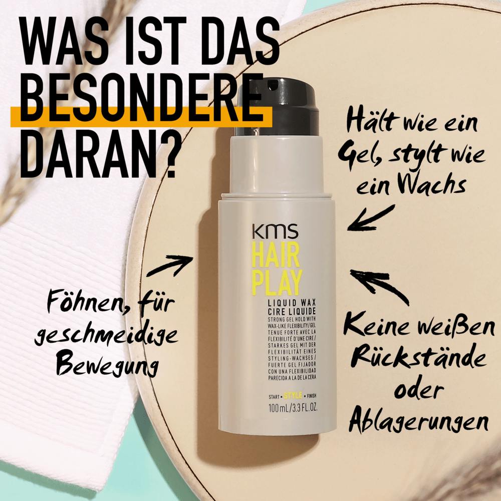 KMS HAIRPLAY Liquid Wax 100ml